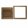 Whitecap Teak 15in Right Side Louvered Door & Frame 60722